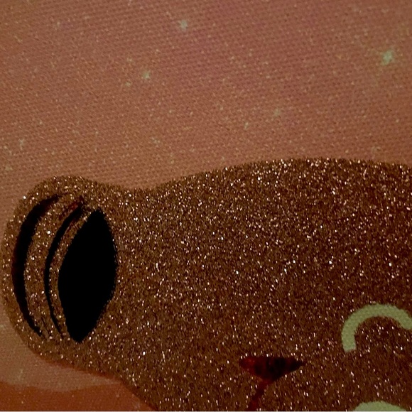 Chanel pink glitter water bottle designer art by Design District Studio - Picture 3 of 7